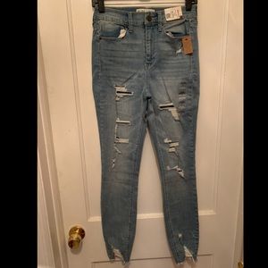 Mudd High Rise Ankle Jegging 5 Long, tags attached